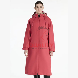 Abrigo largo para montar a caballo para mujer, impermeable, transpirable, de primera calidad, ropa de abrigo ecuestre, chaqueta asequible, 2025 - Product Image 1