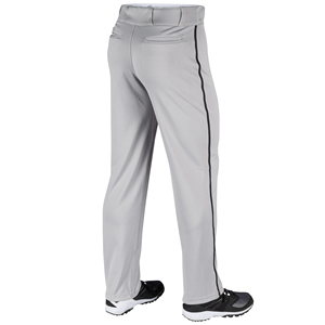 Pantalones de Béisbol Clásicos Blancos para Hombre con Ribete Negro y Rodillas Doblemente Reforzadas para Máxima Durabilidad Durante el Deslizamiento y el Fildeo - Product Image 2