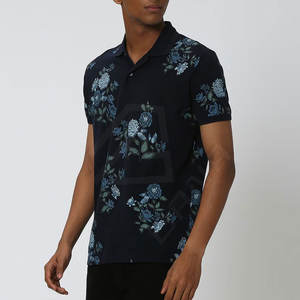 Nouveauté Chemise de golf pour homme en coton tricoté confortable de haute qualité respirante Logo personnalisé Faible MOQ et prix - Product Image 1