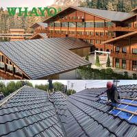 BIPV toit solaire pour station de charge 23W 32W toit solaire tuiles système de chauffe-eau feuille de toiture solaire photovoltaïque