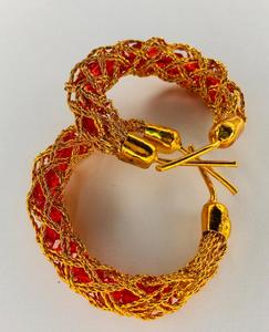 Conjunto de anillo y pendientes de acero inoxidable para mujer, joyería de Dubái de buena calidad, para bodas, Mali, senegalés y gambas - Product Image 3