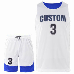 Meilleure vente uniforme de basket-ball pour hommes de haute qualité Design personnalisé avec impression de logo personnalisé en polyester d'entraînement - Product Image 3