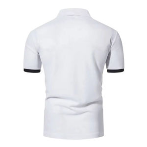 Printemps été à manches courtes polo t-shirts meilleure vente produit hommes polo usine en gros respirant hommes polo chemise 2025 - Product Image 5