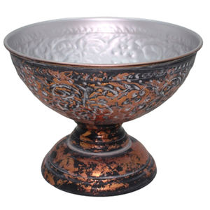 Vaisselle en métal rond bol de service couleur rose saladiers pour cuisine vaisselle personnalisé à la main en vrac - Product Image 5