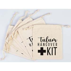 Bolsa de Kit de Supervivencia para la Resaca de Tulum, para Despedidas de Soltera, Fiestas de Cumpleaños, Bolsas de Regalo para la Recuperación - Product Image 5