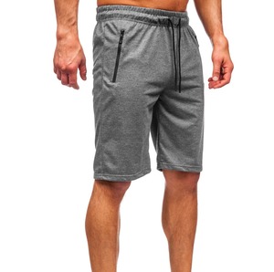 Pantalones Cortos de Algodón Liso Unisex de Secado Rápido Transpirable con Detalle de Bolsillo Perfecto para Ropa Casual Summer Vibes Sweat Shorts - Product Image 3