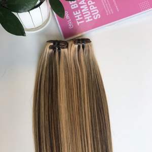 Genius Trame Luxe 4/27 Cheveux Humains Vietnamiens Vierge Crue Cuticule Alignée Os Droit Vagues de Piano Extension de Cheveux Bundle - Product Image 2