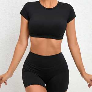 Nouveaux ensembles de yoga pour femmes, tenue d'entraînement de gym rembourrée sans dos réglable, ensembles de yoga pour femmes pour l'entraînement et les vêtements de sport - Product Image 2