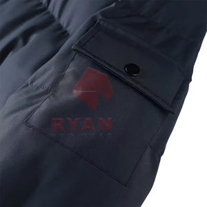 Veste matelassée d'hiver pour homme avec logo personnalisé, OEM ODM, veste matelassée isolée pour homme, veste matelassée légère à capuche pour l'hiver, fabricant - Product Image 6
