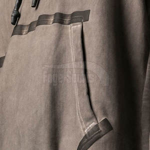 Prix raisonnable Sweat à capuche pour homme Couleur unie Conception de votre propre logo Confortable Hommes Basics Acid Wash Hoodie - Product Image 5