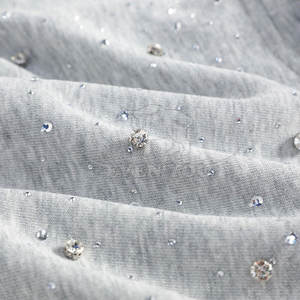 Trendy Rhinestone Hoodies For Teens Eye <b>Catching</b> Design With Durable Glitter Stones For Daily Wear - Product Image 4