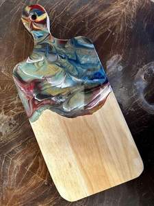 Cuisine en bois et résine en forme de poisson écologique élevé Hôtel planche à découper blocs de charcuterie personnalisation de STAR CRAFTS INDIA - Product Image 6