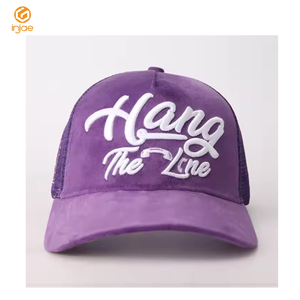 Fabricación de Vietnam, sombreros de camionero de 5 paneles, gorras con logotipo bordado 3D, impresión personalizada, cinta interior, cierre Snapback, gorras de diseño Unisex - Product Image 3