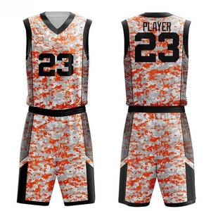 Nuevo Uniforme de Baloncesto Personalizado para Equipos, Diseño Personalizado al por Mayor, Buena Calidad, Secado Rápido, Conjuntos de Uniformes de Baloncesto 100% Poliéster - Product Image 1