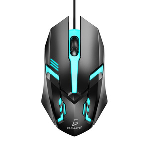 Mouse da Gaming USB con Illuminazione a LED, Design Ergonomico Compatto per Utenti Destrorsi, Tracciamento Laser per Applicazioni Desktop - Product Image 1