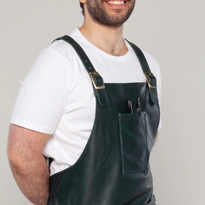 Delantales de cuero superventas en línea/Delantales de cuero hechos con material de cuero genuino 100% con servicio OEM - Product Image 6