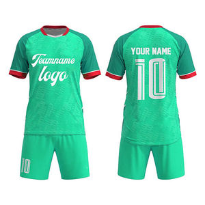 2025 nouvelle vente en gros Logo personnalisé sublimé Kits d'entraînement de l'équipe de football maillots uniforme ensemble garçons uniformes de football vêtements de football - Product Image 5