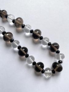 Perles facettées en pierres précieuses mélangées, 1 brin, pierre précieuse naturelle pour la fabrication de bijoux fins - Product Image 6