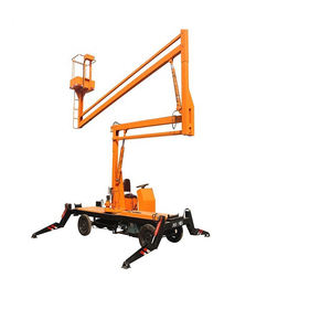 360 Spin 8-20m 250kg Brazo telescópico Elevador de pluma articulada Diesel eléctrico Recolector de cerezas hidráulico para uso remolcable Elevador de pluma - Product Image 2