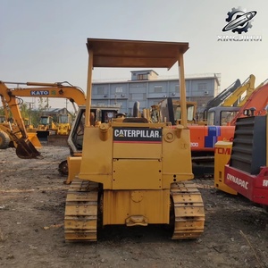 Bulldozer d'occasion Caterpillar D3C, marque japonaise d'origine, 5 tonnes, petit bulldozer, bulldozer sur chenilles, équipement de lame, machine - Product Image 6