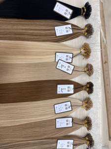 Cabello Remy de calidad de lujo que teje el cabello vietnamita crudo liso queratina de plástico sin desprendimiento sin enredos disponibles varios colores - Product Image 2