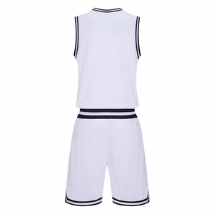 Uniformes de basket-ball promotionnels pour les événements Parrainages Maillots respirants 100% Polyester Taille élastique Shorts Ensembles Confortable - Product Image 6