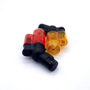 Briquet torche coupe-vent en plastique pour cadeaux - Utilisation portable en extérieur - Product Image 3