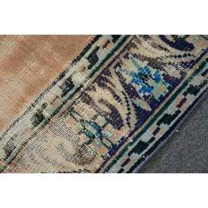 Alfombra de 6.2x8.5 pies, Alfombra Turca Vintage Grande, Alfombra de Lana Azul - Product Image 5