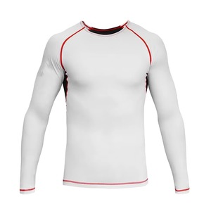 Wholesale Custom Breathable Rash Guard | Short Sleeve <b>Compression</b> <b>Shirt</b> for BJJ MMA & No-Gi Training | OEM ODM Factory - Product Image 2