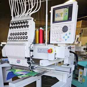 Machine à broder industrielle manuelle multifonctionnelle à tête unique à 15 aiguilles, haute précision, DIY, OEM/ODM, avec garantie de 3 ans - Product Image 2