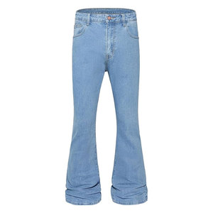 กางเกงทรงบานสำหรับผู้ชายมีสไตล์ ผ้าเนื้อนุ่มสบาย เหมาะสำหรับสวมใส่ลำลอง แฟชั่นสตรีท ท่องเที่ยว และชุดประจำวัน - Product Image 1