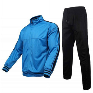 High Quality Custom Logo Jogging <b>Running</b> Suit Stand Collar <b>Winter</b> Tracksuit Sportswear <b>Jacket</b> Trouser Set - Product Image 4