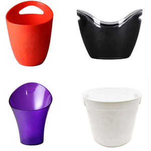 Accesorios de Bar Directo de Fábrica: Cubitera de Plástico de 3.5L, 5L y 8L para la Industria de Bebidas en Colores Rojo, Blanco, Negro y Azul - Product Image 5