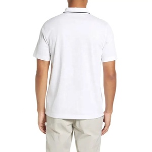 2023 logotipo personalizado Unisex impreso para Polos manga corta 100% algodón orgánico estilo Hip Hop de talla grande privado - Product Image 2