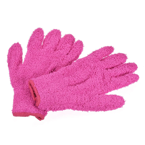 Nettoyage ménager doux coloré avec gants de dépoussiérage en <span class=keywords><strong>microfibre</strong></span> au poignet à tricoter serré pour voiture de cuisine à domicile - Product Image 5
