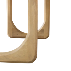 Tự Nhiên Kết Thúc Thanh Lịch Thiết Kế Ban Đầu Đảo Ngược Hình Chữ U Chân Gỗ Rắn Xoài Hình Chữ Nhật Bằng Gỗ Hình Dạng Phòng Ăn Bàn Ăn - Product Image 5