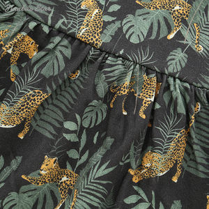 Abito senza maniche con stampa personalizzata diretta in fabbrica per neonata 100% cotone buona permeabilità all'aria vestito pagliaccetto per bambina - Product Image 5