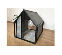 Customsized Premium Kwaliteit Metalen Dierenhuis Met Gepersonaliseerde Opties En Sterk Metalen Frame Voor Unieke En Stijlvolle Dierenopvang