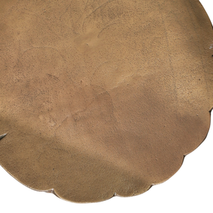 Modern Elegant Antique Gold Metal Dressing Side <b>Stool</b> Durable Bone Inlay Console <b>for</b> Living Room <b>Bedroom</b> Home Accent Style - Product Image 4