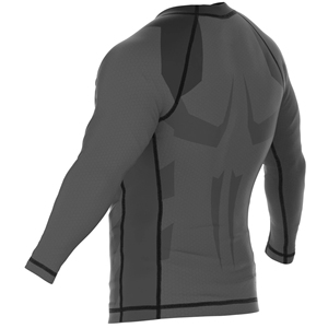 Performance Men's <b>Rashguard</b> with Moisture Wicking & UV Protection 220g for MMA & Other Sports for All Activities - Product Image 3