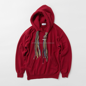 Nueva Sudadera con Capucha Lisa de Diseño Personalizado con Cordones, Ropa de Marca, Estilo Urbano de Algodón para Hombre, Sudadera con Capucha para Rastas - Product Image 1