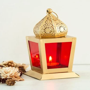 Lámpara de mesa marroquí, metalistería intrincada, diseño perforado, luz ambiental cálida, decoración exótica del hogar, disponible a precios al por mayor - Product Image 2