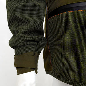 Veste de chasse pour hommes personnalisée double face à porter avec arrêt côtelé garde de sécurité uniforme de travail tactique camouflage - Product Image 4