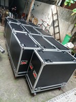 Personnalisation avec tiroirs de verrouillage, étui de transport Portable, étui de Protection pour engrenages PA/DJ 10U 12U 16U