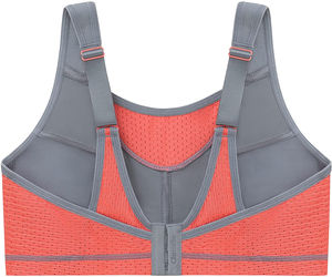 Latest Design Mesh Inner Lining Women's <b>Sports</b> <b>Bra</b> High Neck Yoga Vest with Breathable Holes Popular Fitness Vest - Product Image 2