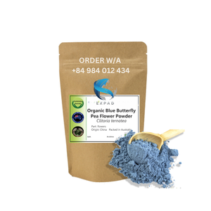 Poudre de fleur de pois papillon bleu naturel personnalisé de qualité alimentaire biologique 500g 100g - Product Image 2