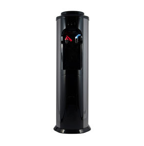Nuevo dispensador de agua fría y caliente de carga superior con compresor Elegance Black para uso comercial y de hotel - Product Image 1