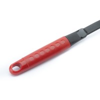 Tomatto Ergonomische PA Nylon Spaghettilepel Lange Zwart-Rode Steel Anti-Slip Ecologisch Keukenkookgerei Essentiële Serveerlepel