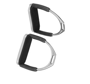 Étriers d'équitation en acier inoxydable de nouvelle arrivée poignée de sécurité légère réglable OEM équestre durable - Product Image 1