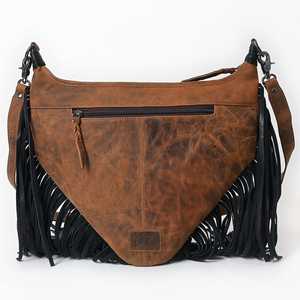 Sac à bandoulière en cuir de qualité supérieure avec Concho femmes sac à bandoulière cousu de qualité supérieure sac à bandoulière en cuir de vachette - Product Image 4